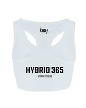 Load image into Gallery viewer, White Ladies Coolfit Sports Crop Top