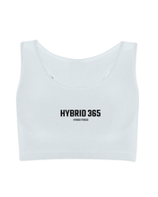 Load image into Gallery viewer, White Ladies Coolfit Sports Crop Top